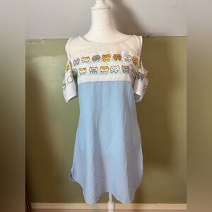 Xiong Li (Neko Atsume) Off the Shoulder Cat Shift Dress